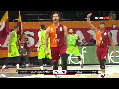 Melo Trimble Son Saniye Üçlüğüyle Maçı Uzatmalara Götürüyor Galatasaray Nef 90-89 Tofaş