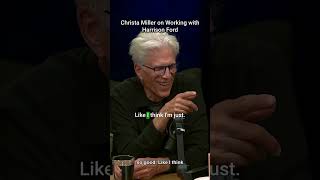 😂 Christa Miller on working with Harrison Ford on "Shrinking." #podcast #comedy #shrinking | Conan O