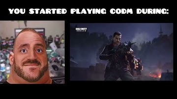 POV: You started playing CODM on: