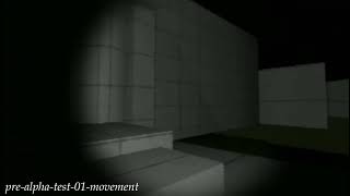 Pre Alpha Test 01 movement - Cavern Club Studios