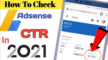 How to check ctr in google adsense || Adsense ctr || How to check google adsense ctr in 2021 | CTR