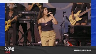 Alessia Cara - Scars To Your Beautiful (Live with Stay Human Band in NYC 2021) | Global Citizen Live