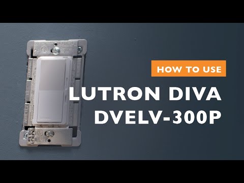 Video: Hur kopplar du en Lutron-vippdimmerbrytare?
