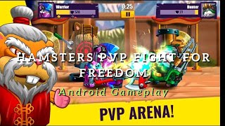Hamsters PvP fight for freedom Gameplay screenshot 4