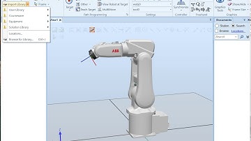 การใช้งาน Robot Studio เบื้องต้น