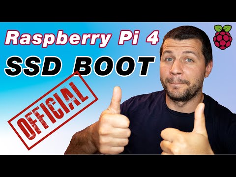 Raspberry Pi 4 Official USB SSD Boot