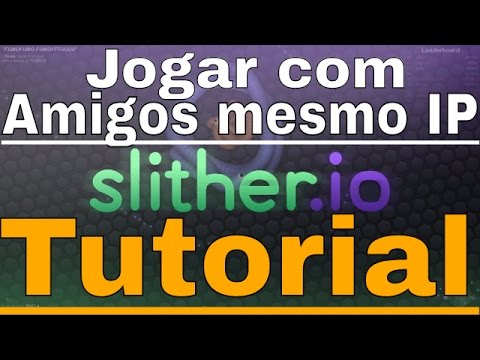 Como jogar Slither.io na mesma sala com os seus amigos e conversar no chat