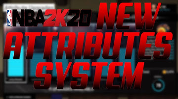 NBA 2K20 - MyPLAYER ATTRIBUTE UPGRADE SYSTEM!