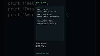 Python Makes This So Easy 🤯🐍 | Calculate Average in Seconds #shorts