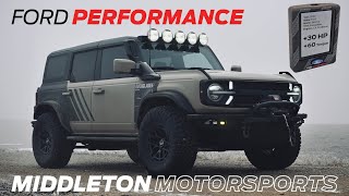 Ford Bronco 2.3L PERFORMANCE TUNE Install and Dragy Acceleration Test Results! 2022 RTR Everglades