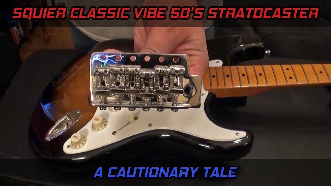 Squier Classic Vibe Strat mod to Crazy Vibe! - YouTube