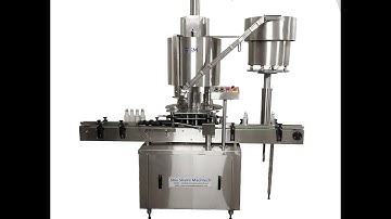 Rotary Chuck Capping Machine for Liquor Bottles | Automatic Screw Capper for Spirits | SSM INDIA