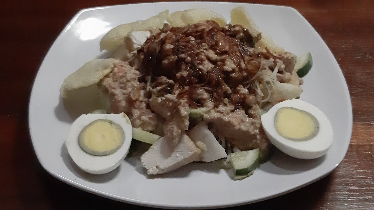 Cara membuat ketoprak enak mudah praktis 