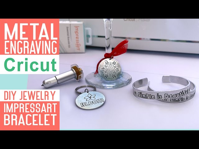 Cricut Maker Engraving: How to Engrave Aluminum Bracelets - Creates with  Love