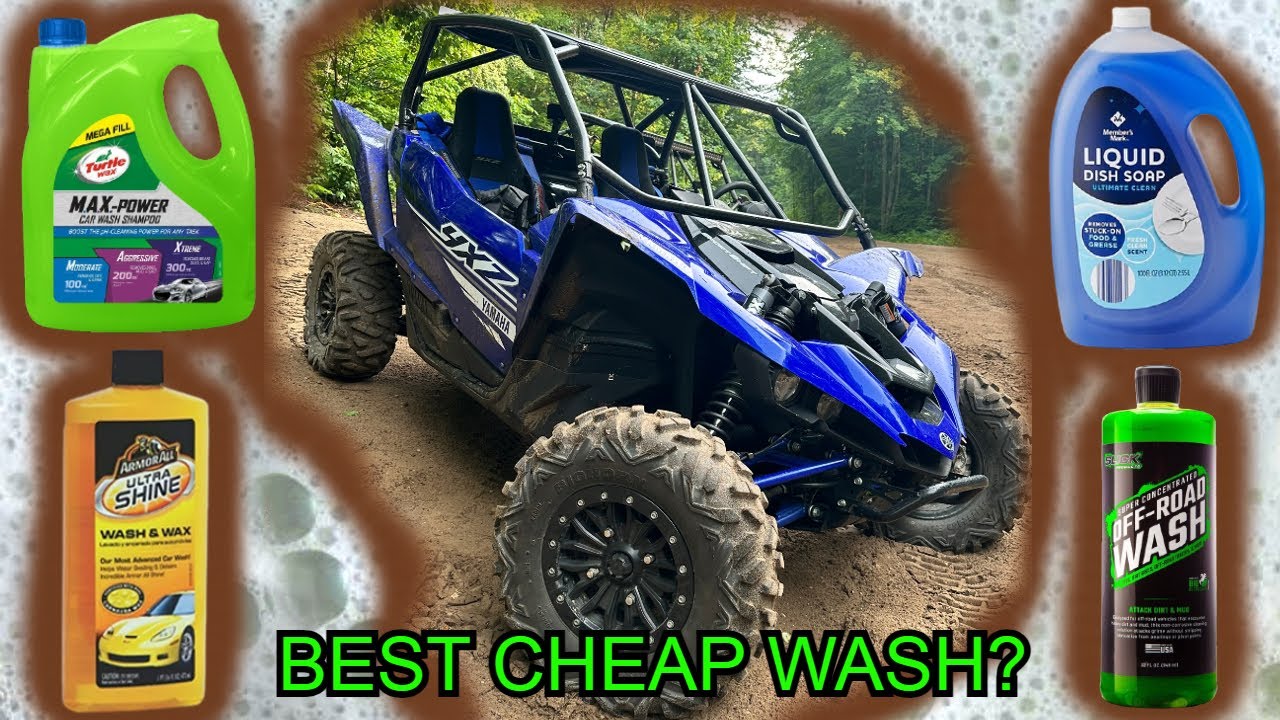 SLICK PRODUCTS - OFF-ROAD WASH REVIEW  IS IT THE BEST AUTOMOTIVE CAR WASH  SOAP ON THE MARKET? SXS 