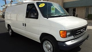 2005 Ford E150 Cargo Van - 60 Cargo Vans @ SEEWHATSIN.COM -ONLY 85k Miles-Like New A79219 CARGO VAN