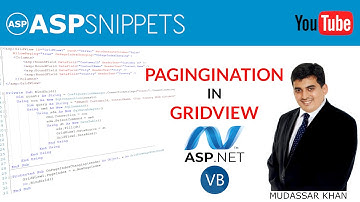 Implement Pagination in ASP.Net GridView Control using VB.Net