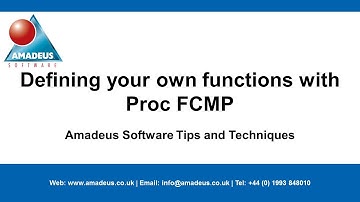 SAS Tip: Defining Your Own Functions with Proc FCMP