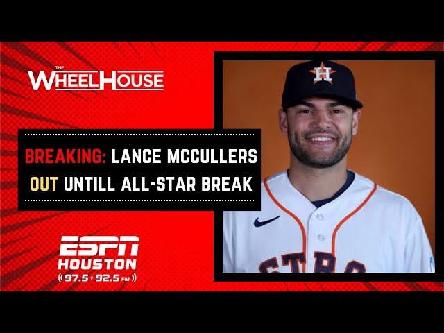 Reacting to Houston Astros pitcher Lance McCullers Jr being OUT until the  All-Star break!? 