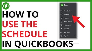 How to Use the Schedule in Quickbooks Time [QUICK GUIDE]