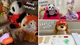 Things to do with Stuffed Animals | Movie Theater, Sandwich Shop, Fashion Show | Part 4