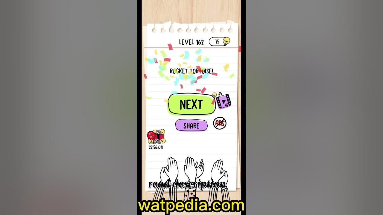 Brain Test Level 162 Tortoise must win YouTube