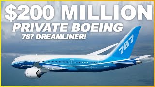 Inside This AMAZING $200 Million Private Boeing 787 Dreamliner!