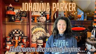Johanna Parker Halloween Decor Haul + Vintage Hutch Styling Ideas - Decorate with Me 2026 (Part 1)