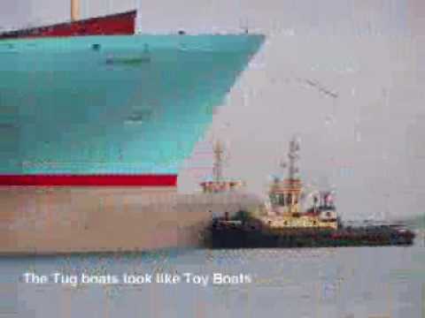 la nave container pi grande del mondo