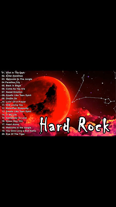 Hard Rock 80s & 90s - Top 100 Hard Rock Songs Of All Time - Best Rock Songs 80s, 90s