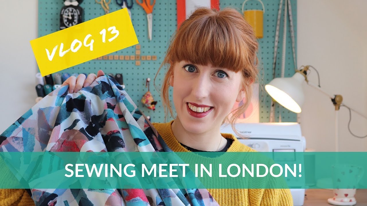 Vlog 13 Sewing Meet in London! YouTube
