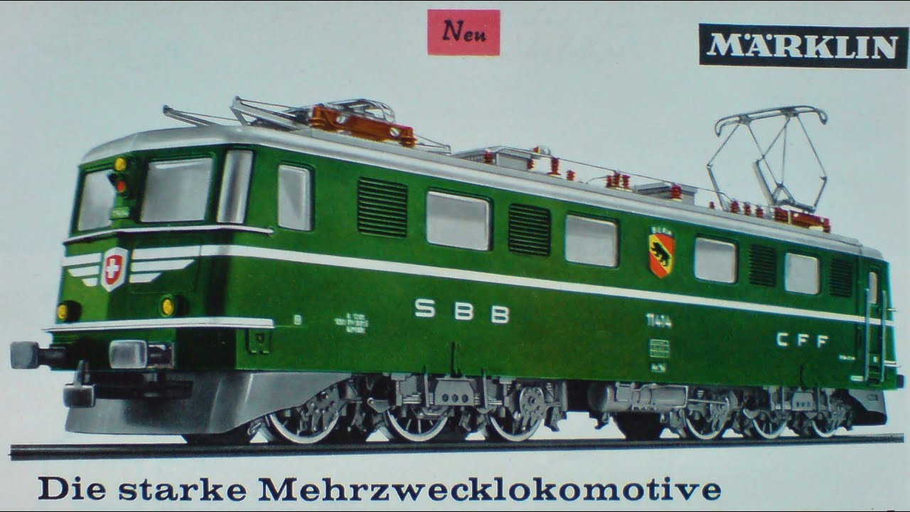 Märklin 3050 - Ae6/6 SBB Electric Locomotive Switzerland - Vintage