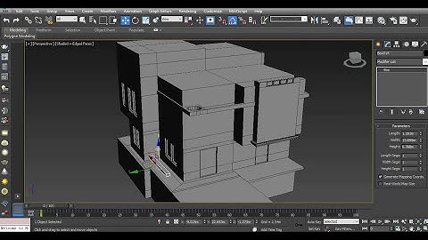 Modeling modern house 3ds max tutorial part - 2