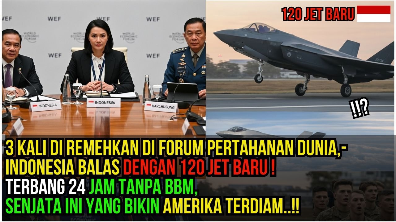 3 kali diremehkan ASEAN—RI kirim 120 jet terbaru terbang 24 jam, fitur ini bikin AS tercengang!