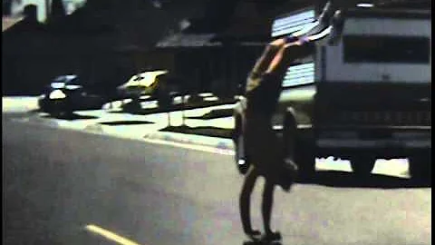 HAND STAND ON SKATE  BOARD