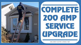200 AMP Service Upgrade  SingleFamily Dwelling #200AMP #ElectricServiceUpgrade  #Grounding #Bonding