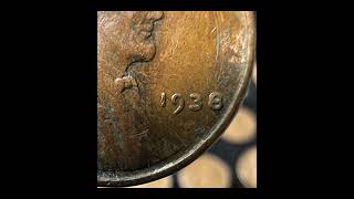 1938 No Mint Mark Lincoln Wheat Cent