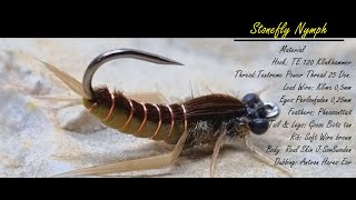 Tying a Stonefly Nymph - Tied by Matthias Dibiasi - DePunkt Fly