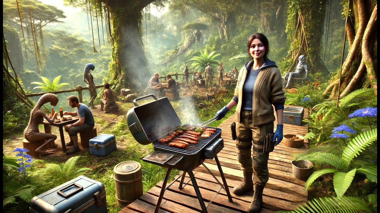 Everyone Failed the Jungle Trial — Human Was Climbing Trees and Hosting Barbecue Parties | HFY Story