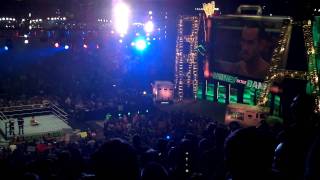 CM Punk vs John Cena Entrance MITB 07-17-11