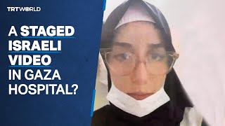 Was The Video Of A Palestinian Nurse Criticising Hamas In Al Shifa Hospital Staged?