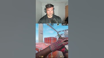 BRO REALLY PULLED HIS KNIFE OUT MID 1V1 CLUTCH... #csgo #cs2 #counterstrike