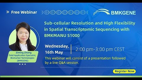 Sub-cellular Resolution and High Flexibility in Spatial Transcriptomic Sequencing withBMKMANU S1000