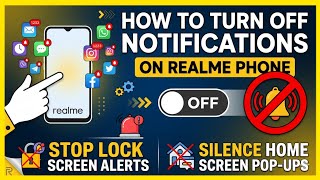 How To Turn Off Notification On Realme Phone || Realme Notifications Kivabe Off Korben 