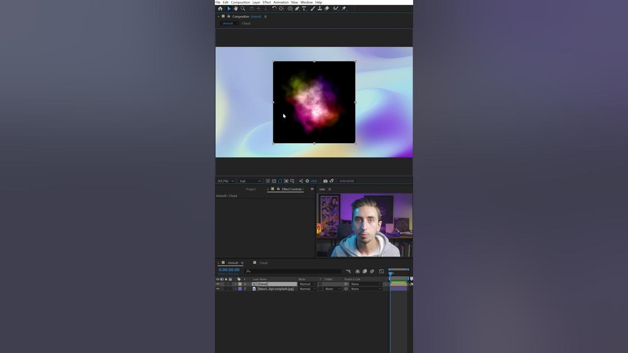 Unmult is builtin to After Effects shorts YouTube