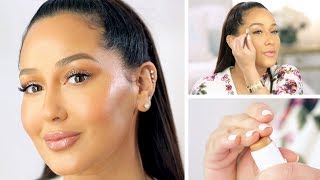 Glowy Spring Makeup Tutorial | All Things Adrienne