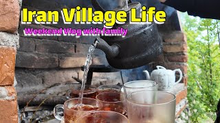 Iran Village Life | "Discovering Authentic Iran: A Weekend in Salkateh Village | Family Vlog 2024"