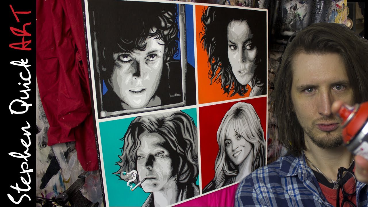 SIGOURNEY WEAVER PAINTING / Alien - Ghostbusters - Avatar - Galaxy Quest ART