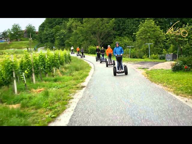 Regen auf der Segway Tour in der Steiermark