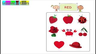 LEARN COLOURS NAME FOR KIDS IN HINDI AND ENGLISH WITH PICTURES | GREEN |BLACK| BLUE | TODDLER LEARN